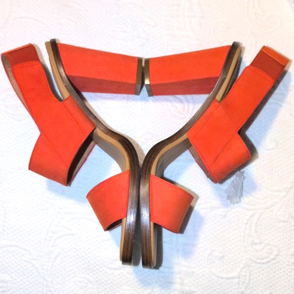 NWT Handmade Modern Vintage  Leather  Sandals